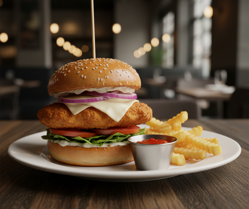 Hamburguesa de Pollo